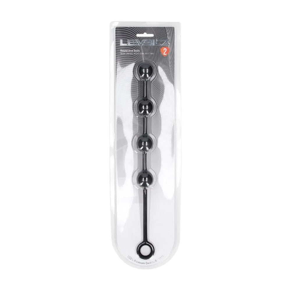 LEVELZ Round Silicone Anal Balls - M - 20mm