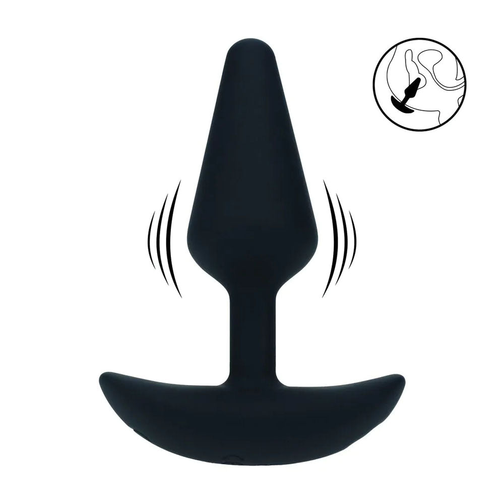 LEVELZ Classic Vibrating Silicone Anal Plug - Small
