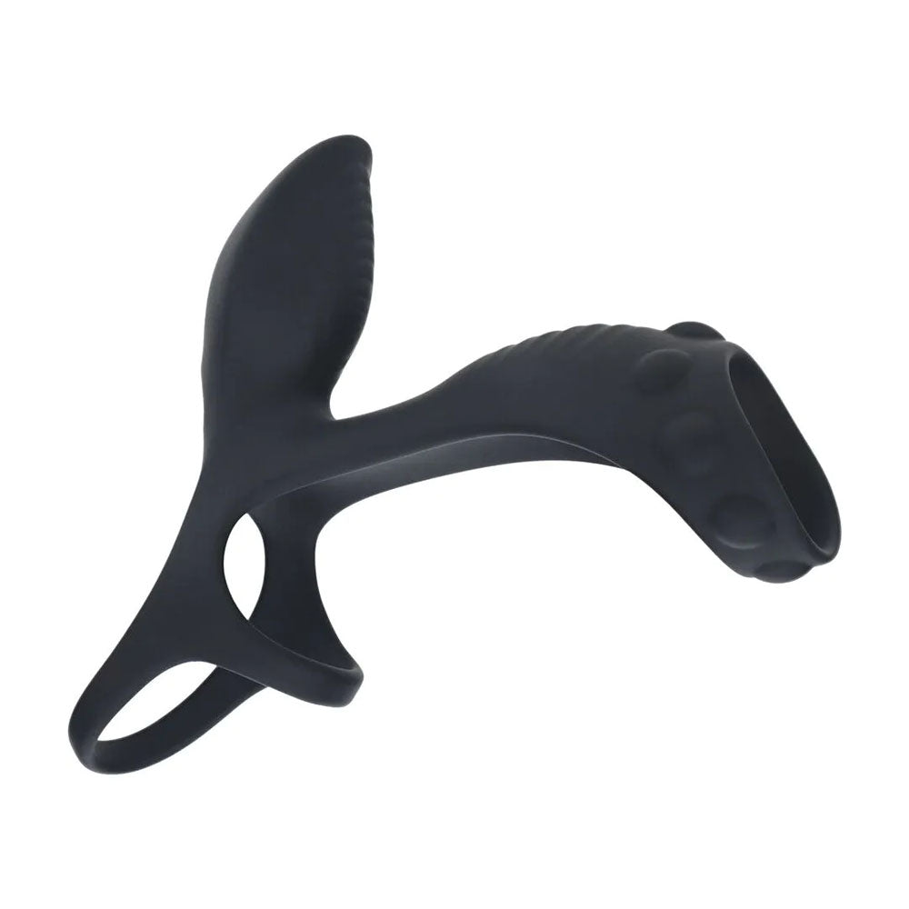 LEVELZ Vibrating Cock & Ball Ring with Shaft Loop