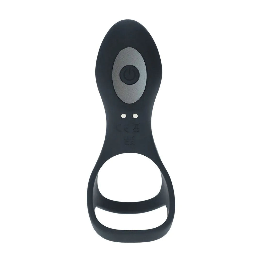 LEVELZ Vibrating Cock & Ball Ring with Shaft Loop