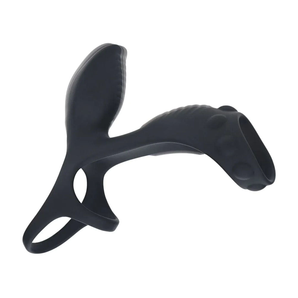 LEVELZ Vibrating Cock & Ball Ring with Shaft Loop