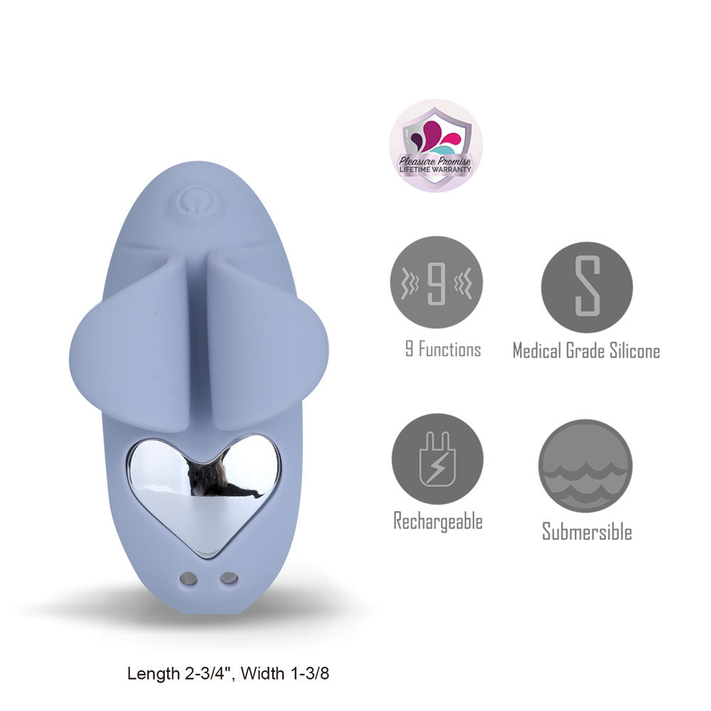 Maia KIKO - Lilac USB Rechargeable Vibrating Finger Stimulator