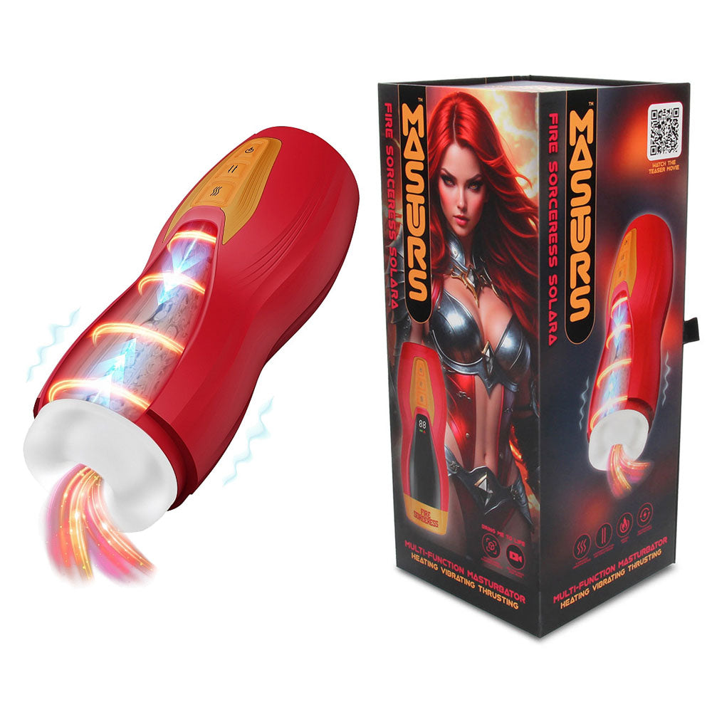 MASTURS Solara - USB Rechargeable Vibrating