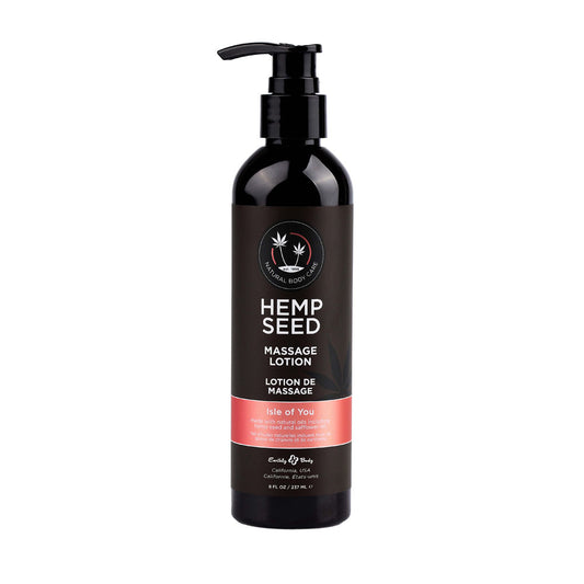 Hemp Seed Massage Lotion - Isle Of You (Coconut Water