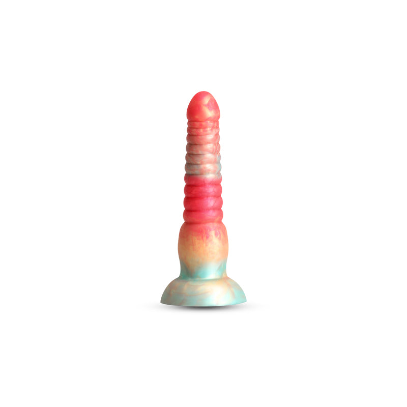 Colours Stacked - 6'' Dildo - Red/Gold