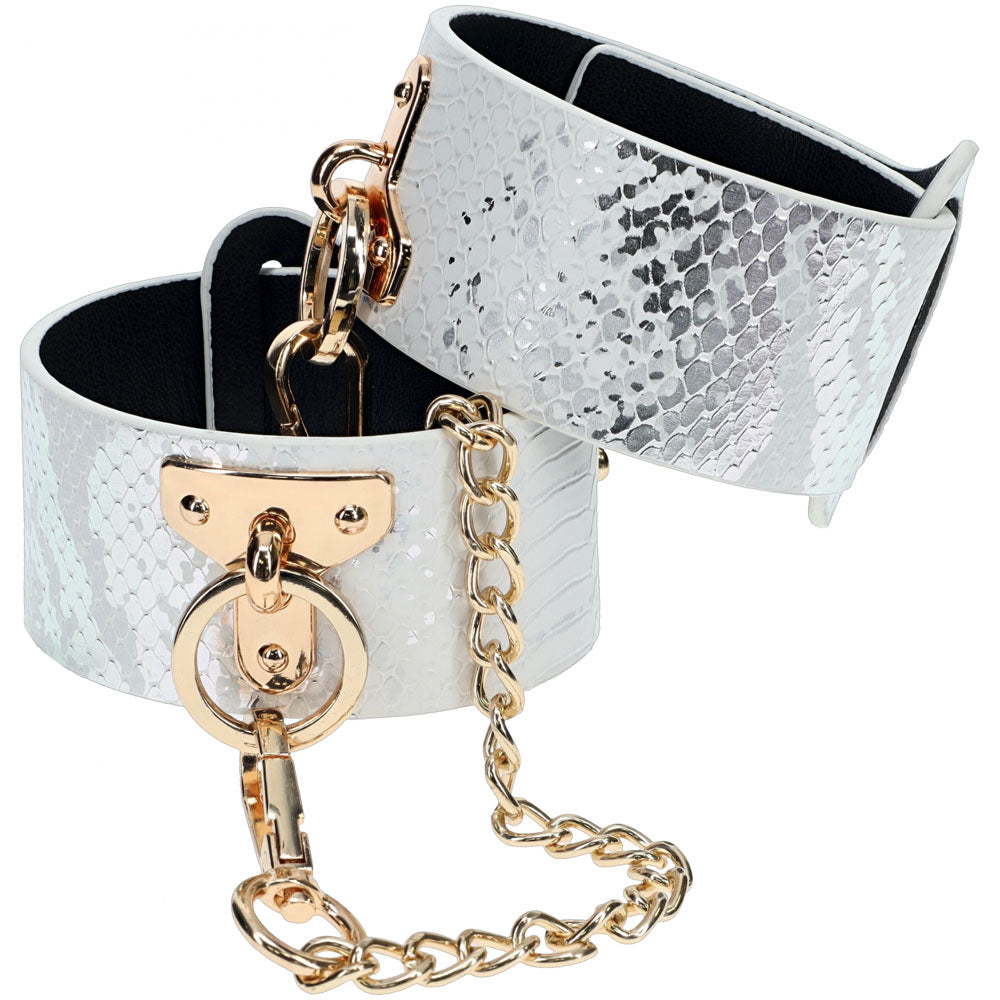 OUCH! Florence Collection - Leg Cuffs - White