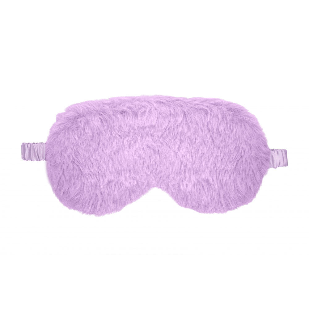 OUCH! Fluffy Mask - Purple - Purple Fluffy Eye Mask