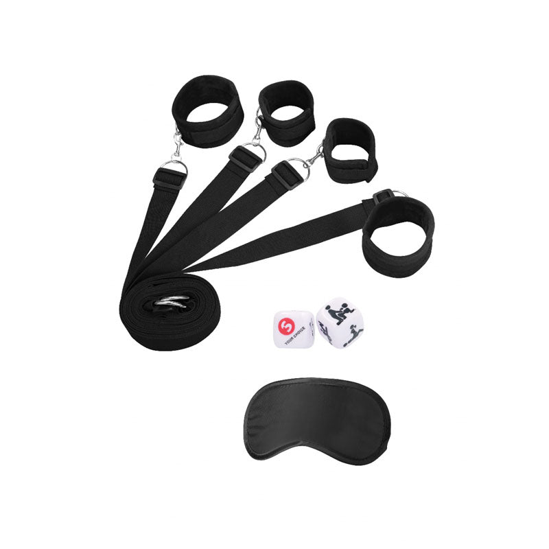 OUCH! BW Bed Bindings Restraint System