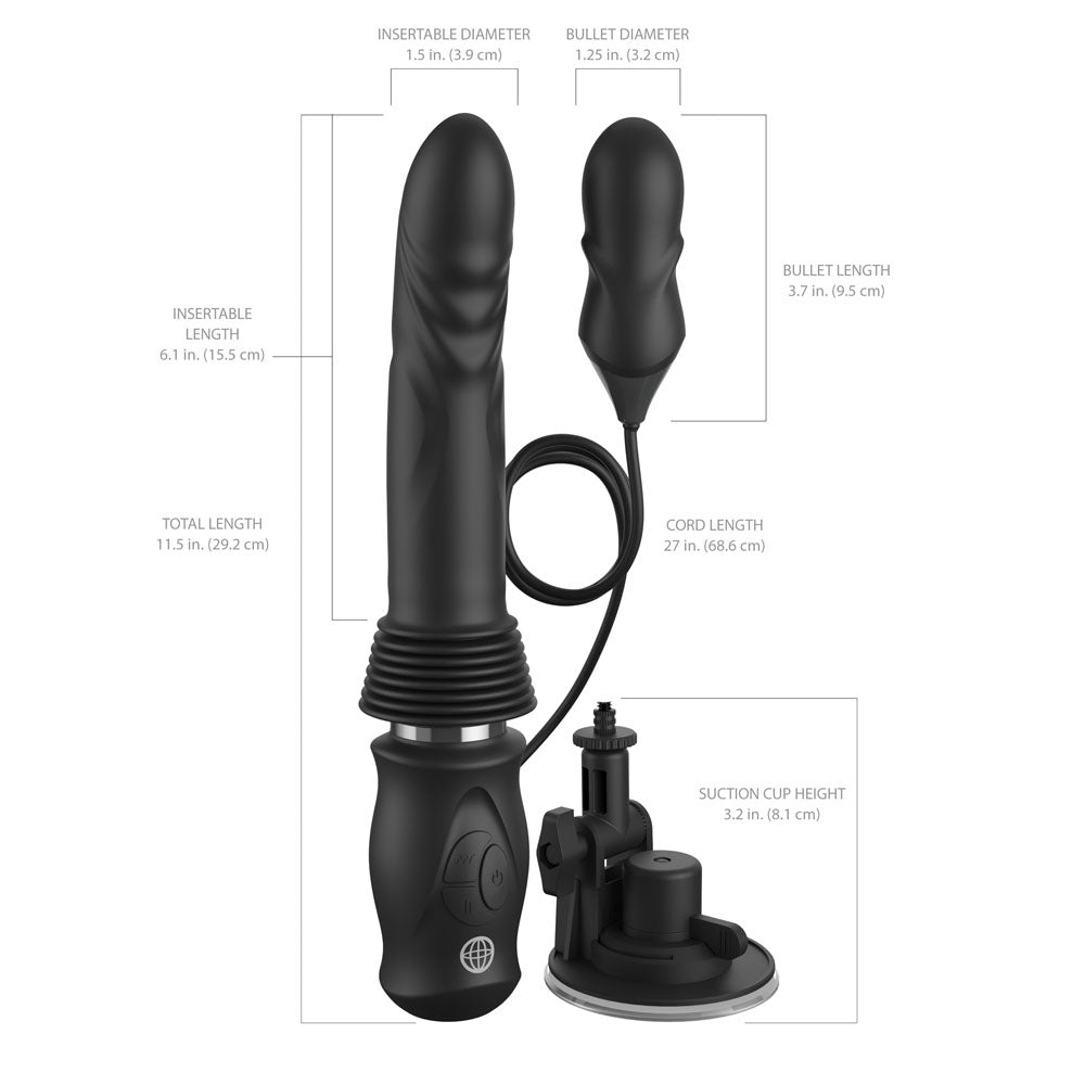 FFS Ultimate Silicone Thruster - Black