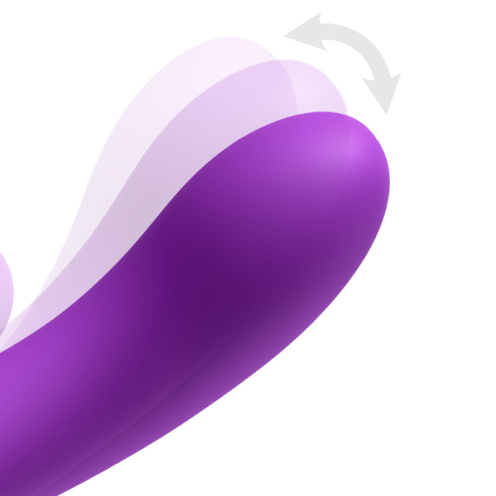 Fantasy For Her intiMotion G-Pro - Purple - Purple 21.2 cm USB Rechargeable Rabbit Vibrator