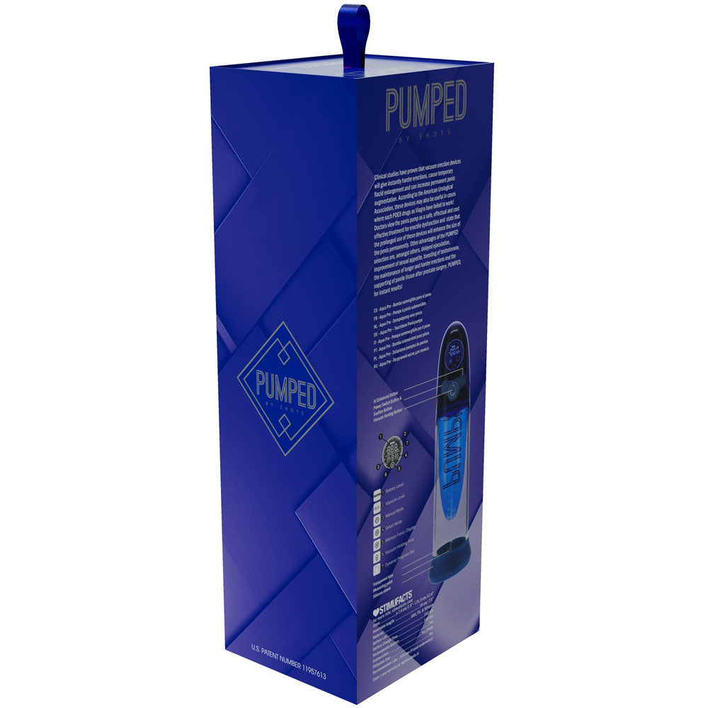 PUMPED Aqua-Pro Auto Pump - Blue