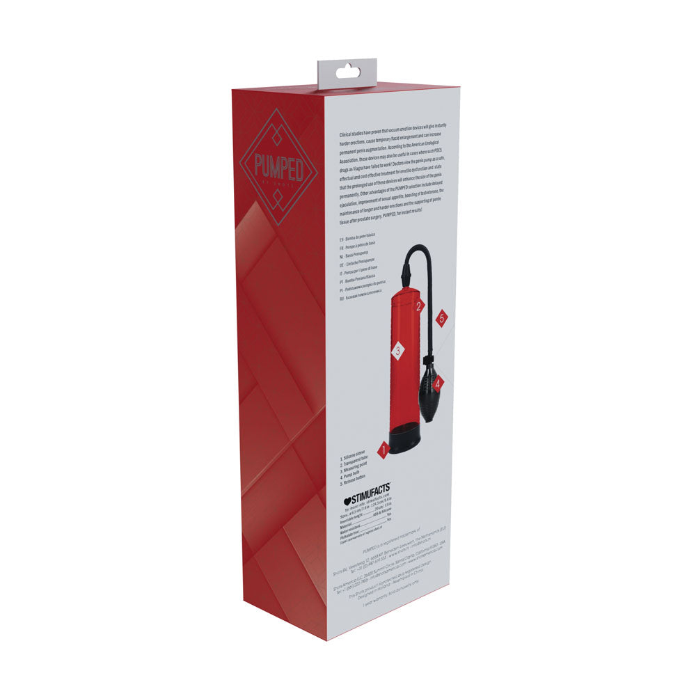 PUMPED Basic Pump 1 - Red