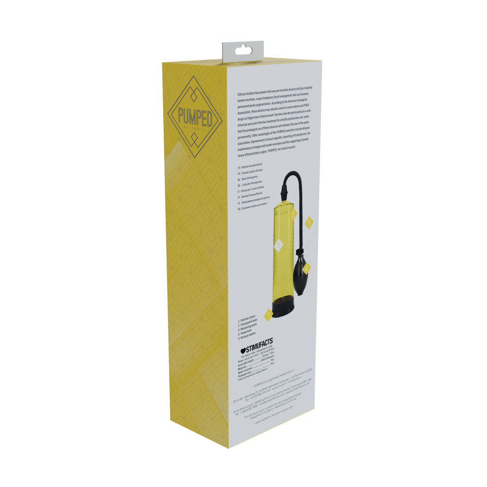 PUMPED Basic Pump 1 - Yellow