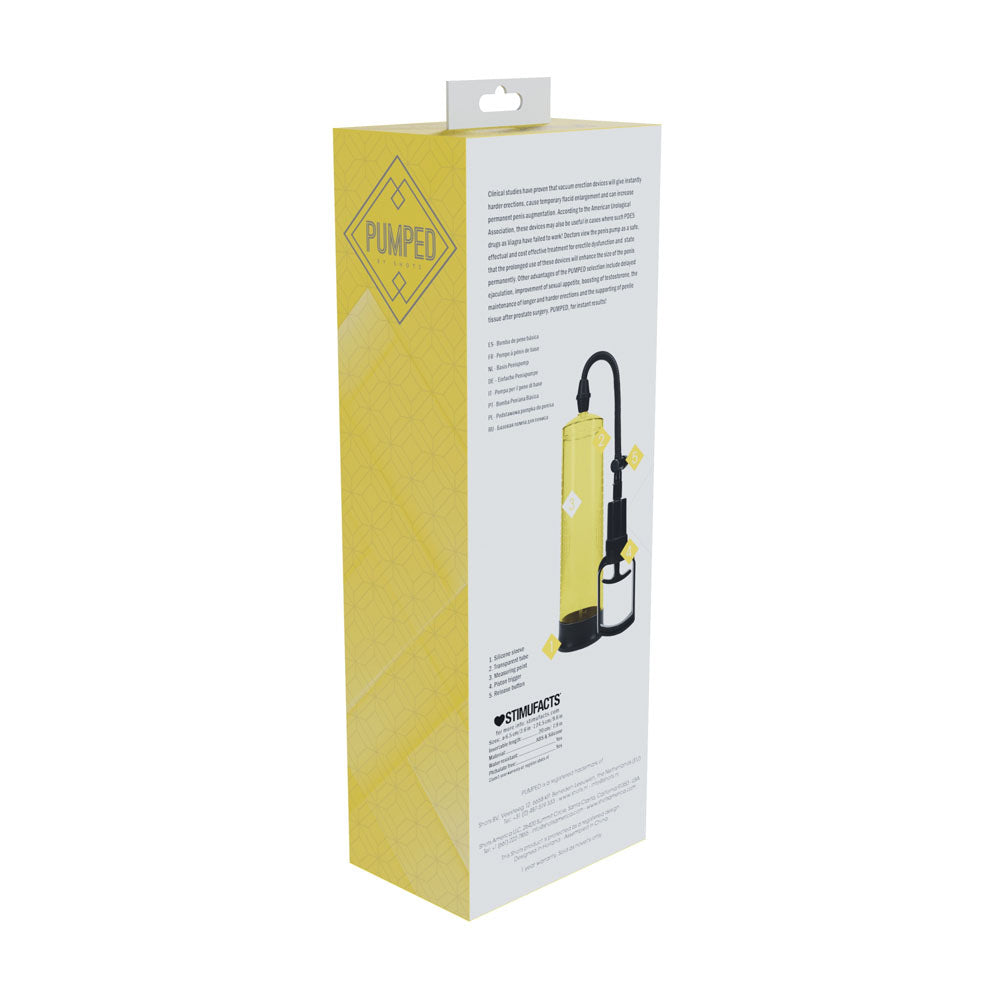 PUMPED Basic Pump 2 - Yellow