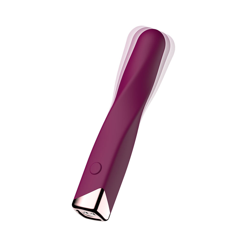 Passion Play Rechargeable Vibrating Bullet - Purple - Purple 12 cm USB Rechargeable Vibrating Bullet