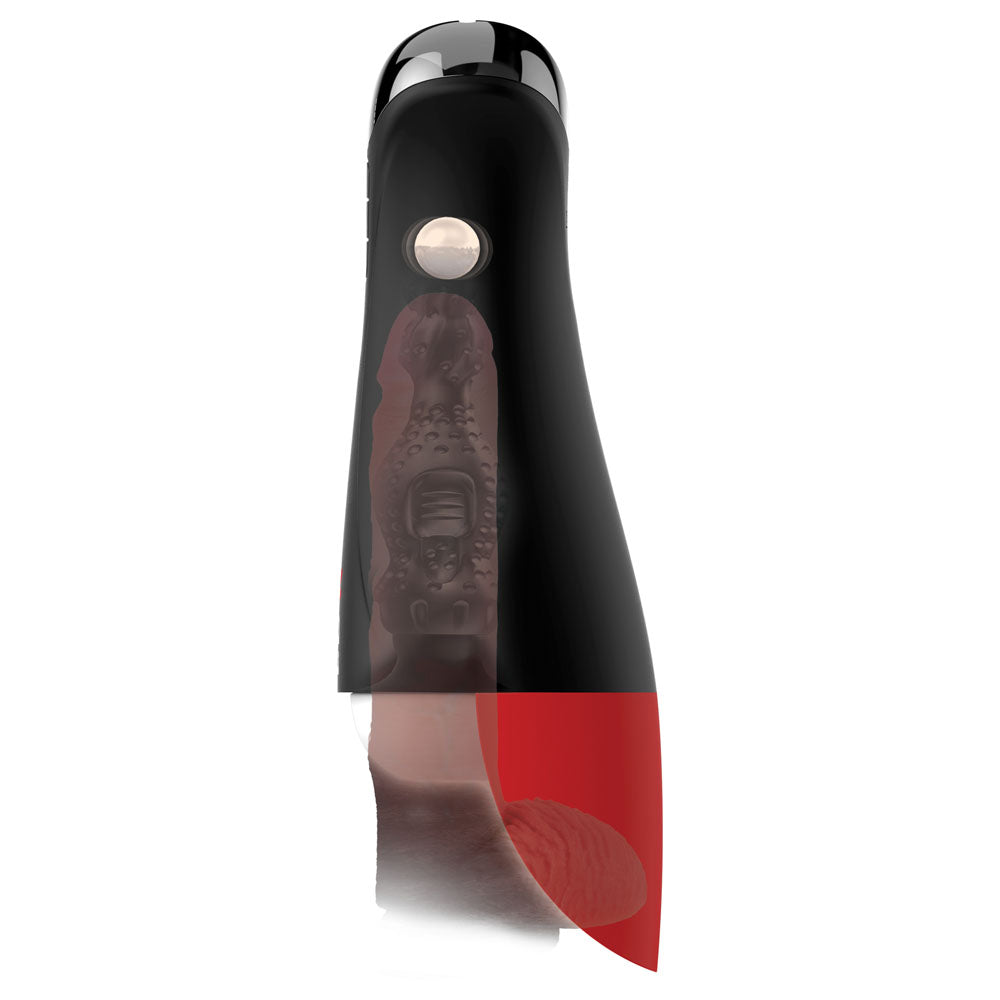 PDX Elite Fap-O-Matic Pro XL - White/Red