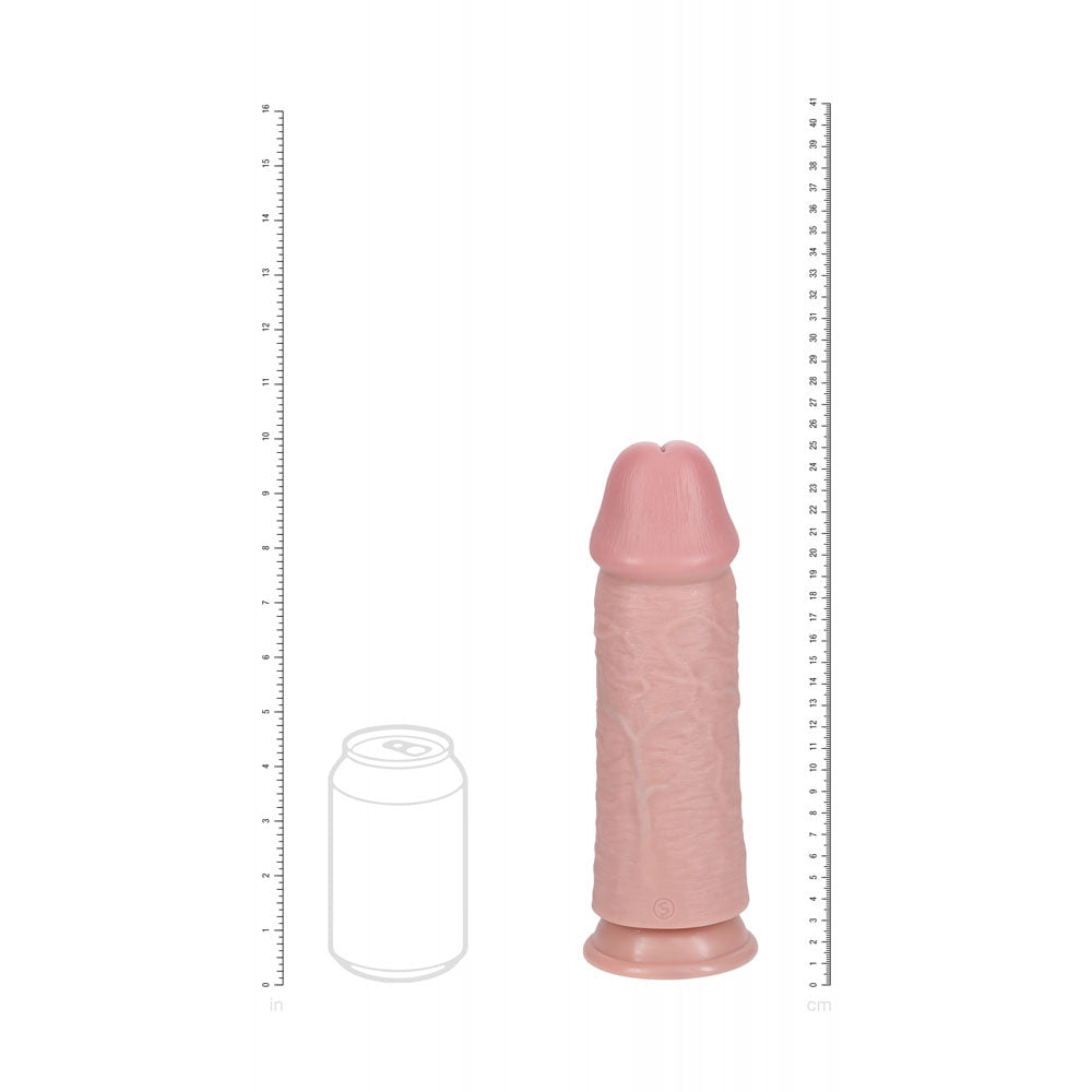 REALROCK 25cm Extra Thick Dildo - Flesh