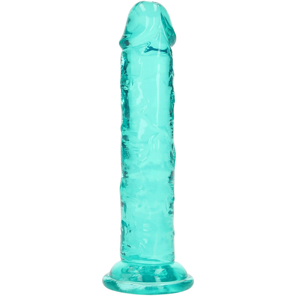 REALROCK Realistic 5'' Dildo - Turquoise - Turquoise 12.7 cm Dildo