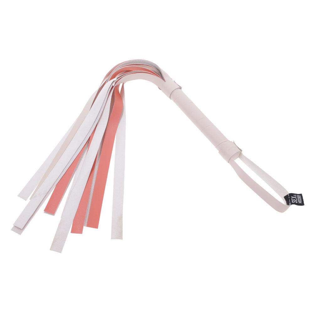 Sex & Mischief Peaches n CreaMe Stripe Flogger