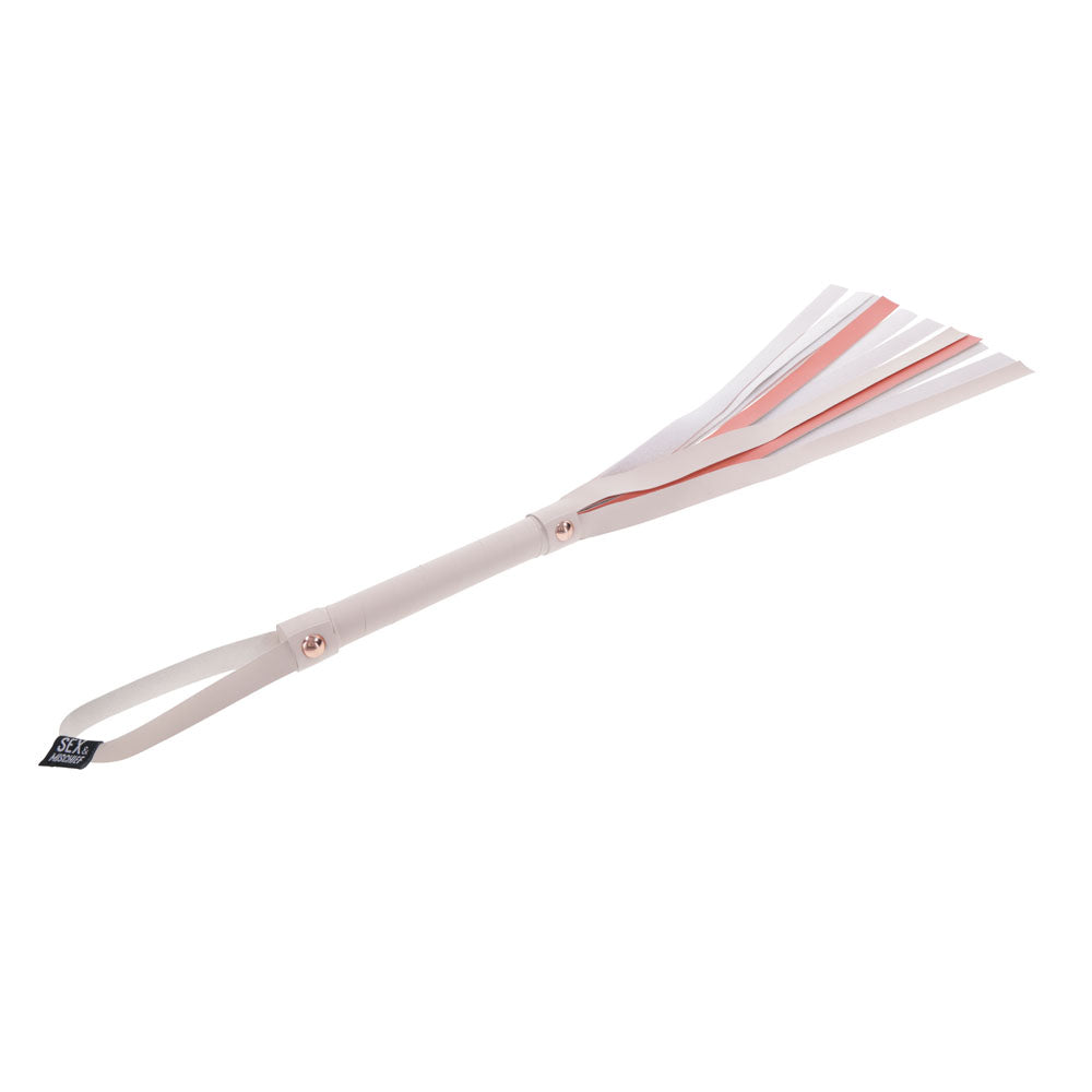 Sex & Mischief Peaches n CreaMe Stripe Flogger