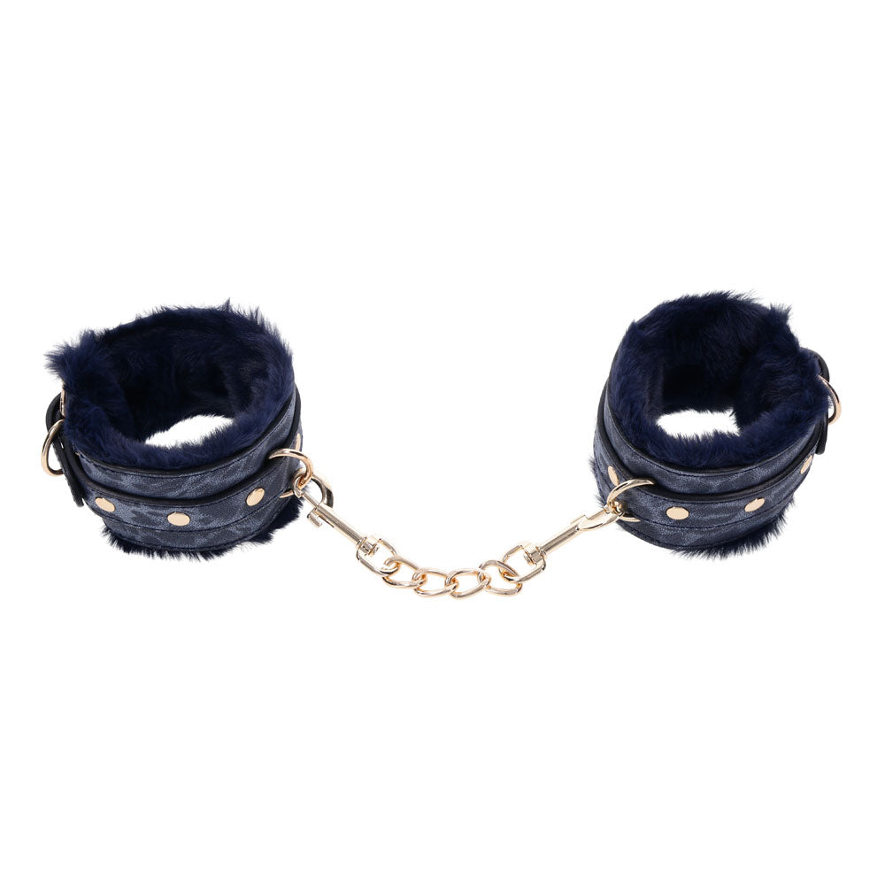 Sex & Mischief Cougar Fur Handcuffs