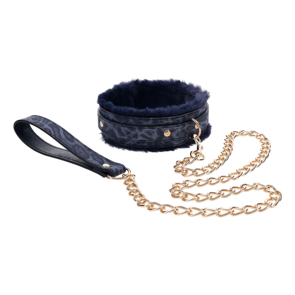 Sex & Mischief Cougar Fur Collar & Leash