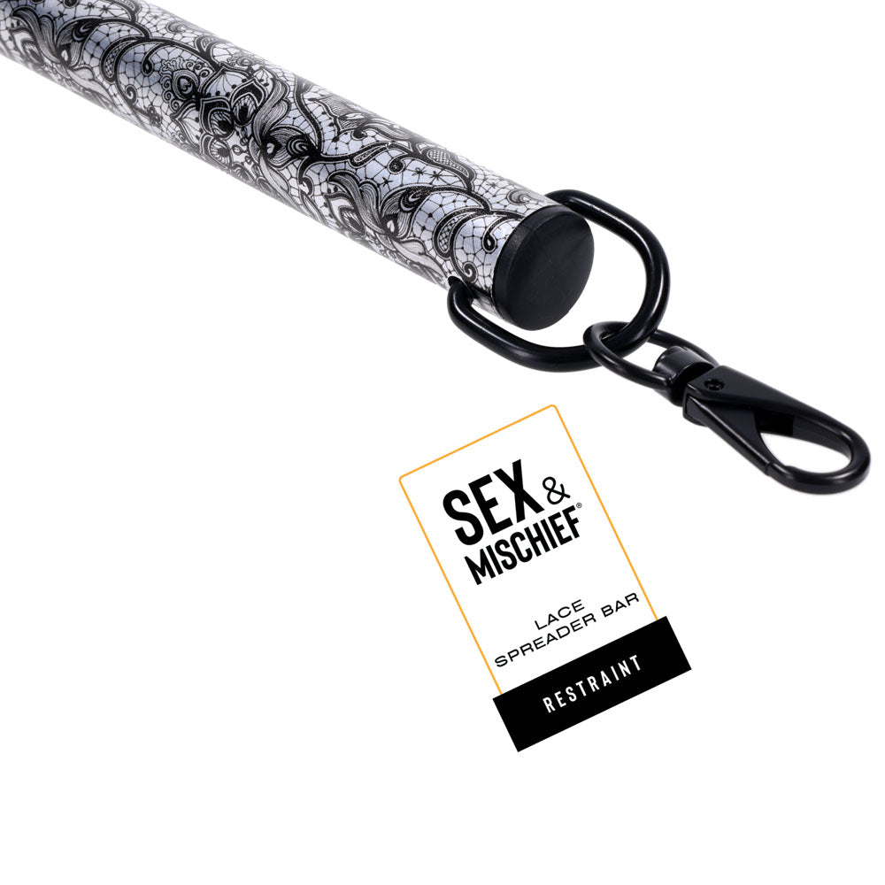Sex & Mischief Lace Spreader Bar