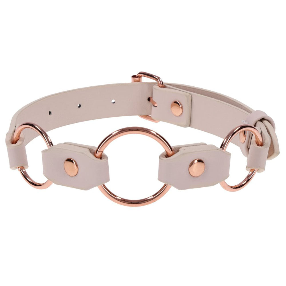 Sex & Mischief Peaches n CreaMe Ring Day Collar