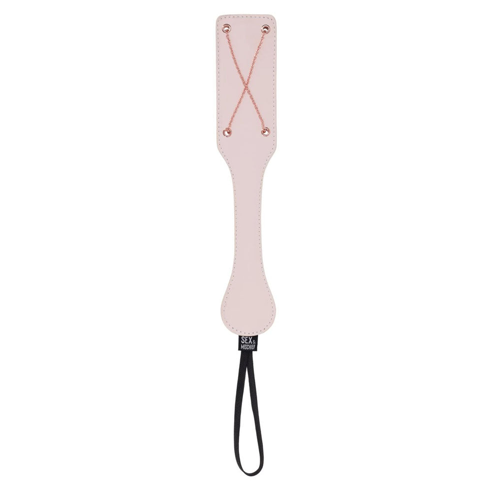 Sex & Mischief Peaches n CreaMe Chain Impressions Paddle