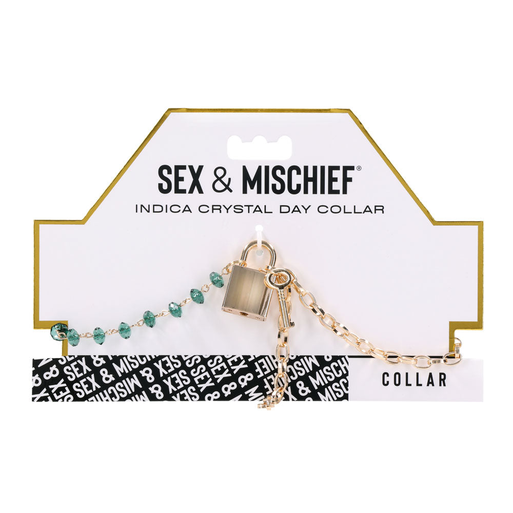 Sex & Mischief Indica Crystal Day Collar