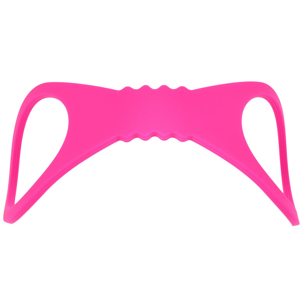 Sex & Mischief Large Hot Pink Silicone Cuffs