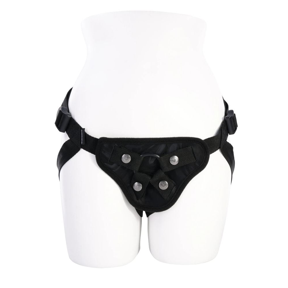 SPORTSHEETS Velvet Noir Strap On