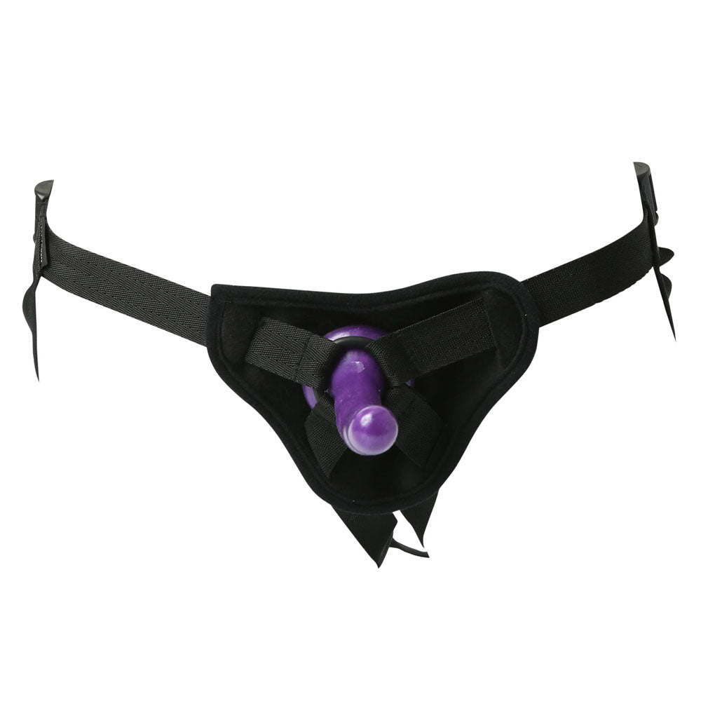 SPORTSHEETS New Comers Strap-On - Purple 12.7 cm Strap-On