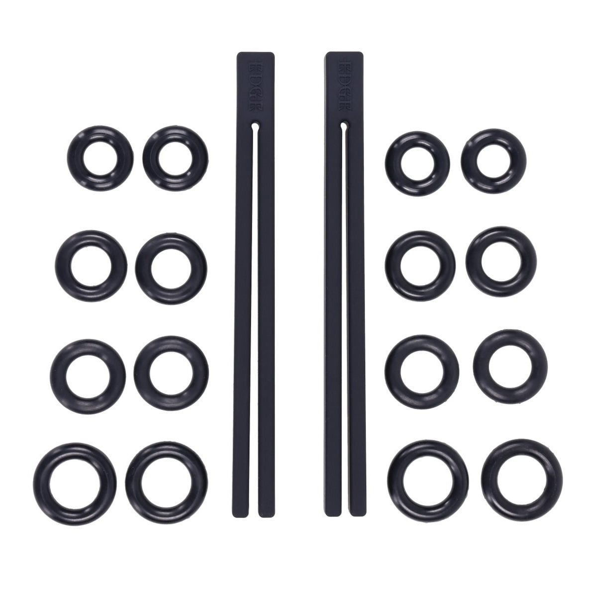 EDGE Silicone Pinching Rods - Black Nipple Restraints