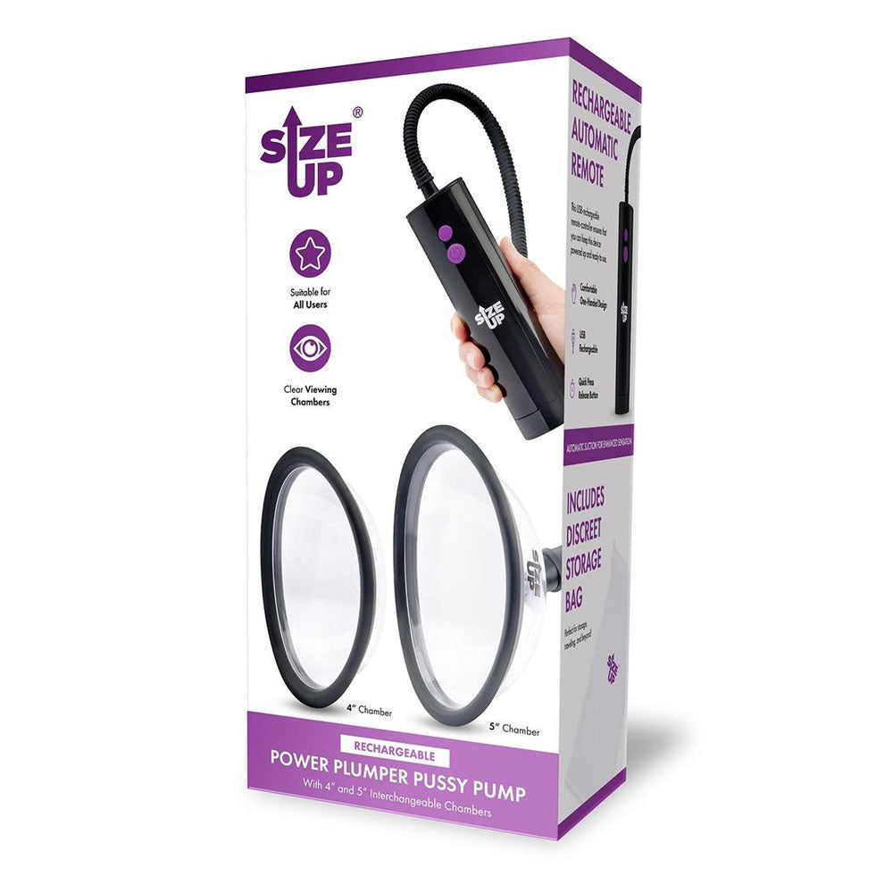 Size Up Rechargeable Power Plumper Pussy Pump