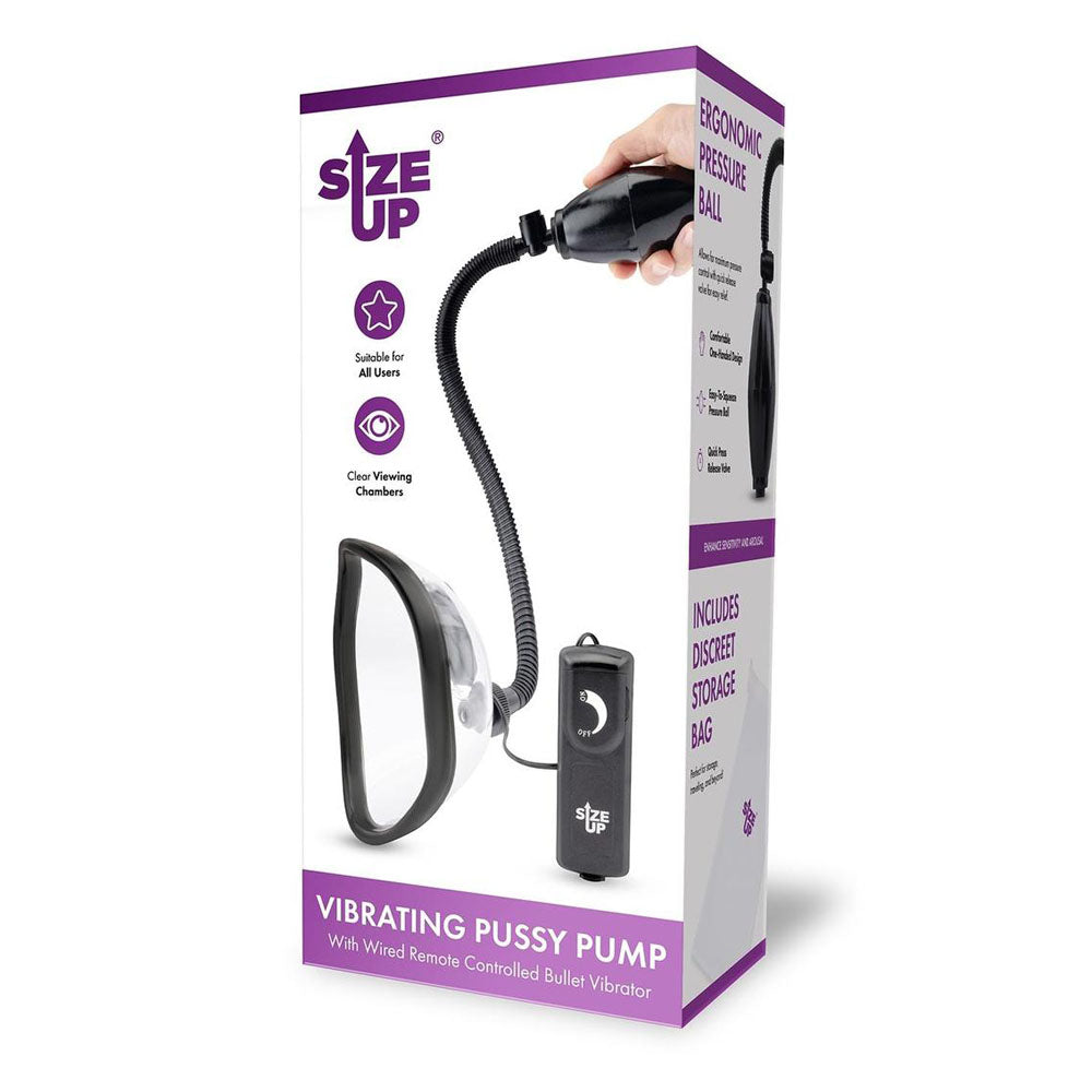 Size Up Vibrating Pussy Pump