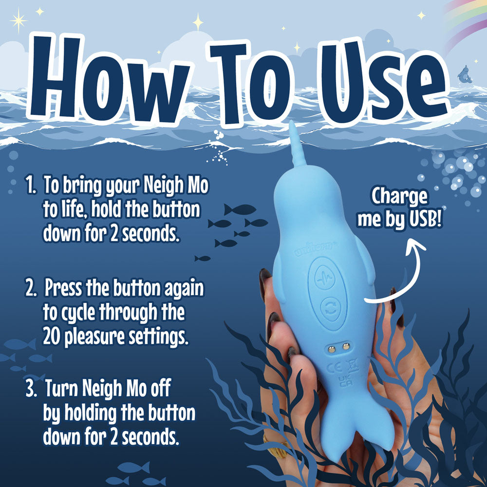 Unihorn of the Sea - Neigh Mo - The Narwhal