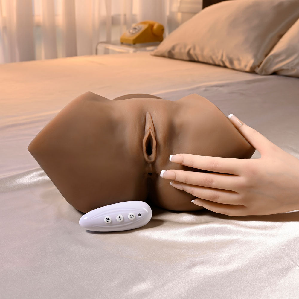 Zero Tolerance SQUIRT FOR ME CHANELL HEART - Brown USB Rechargeable Squirting Masturbator