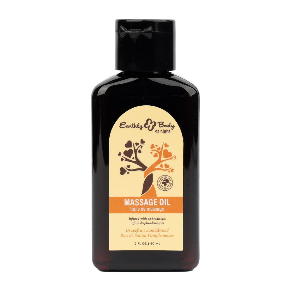 EB Hemp Seed Massage Oil GRAPEFRUIT SANDALWOOD - 60 ml