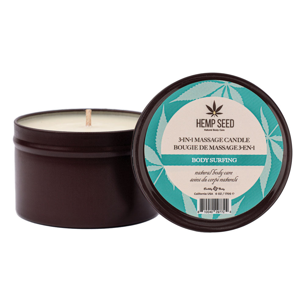Hemp Seed 3-In-1 Massage Candle