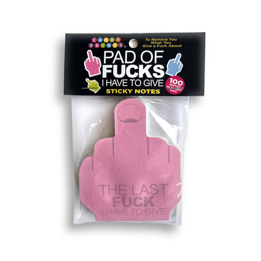 Last Fuck I Have To Give Sticky Notes