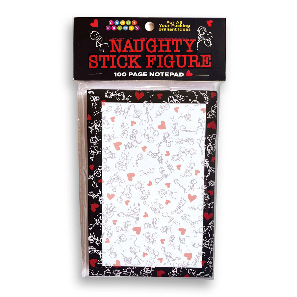 Naughty Stick Figure Notepad