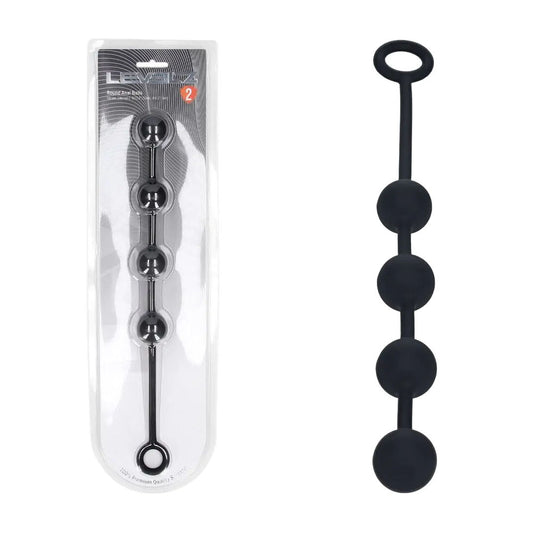 LEVELZ Round Silicone Anal Balls - M - 20mm