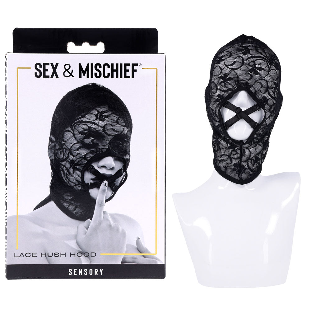 Sex & Mischief Lace Hush Hood