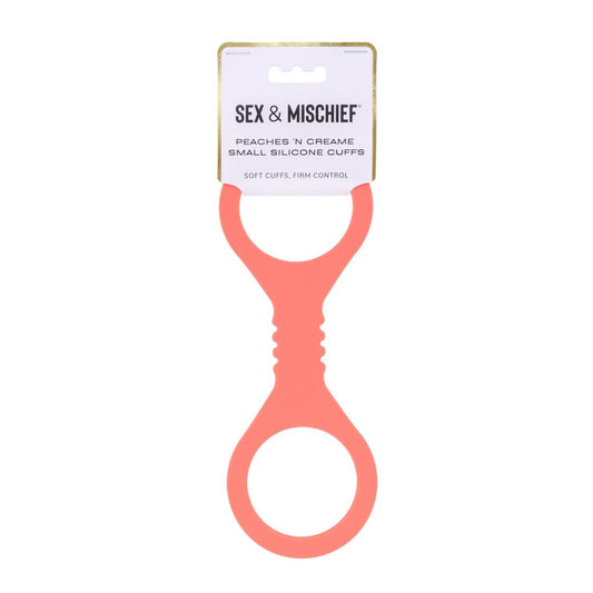 Sex & Mischief Peaches n CreaMe Small Silicone Cuffs