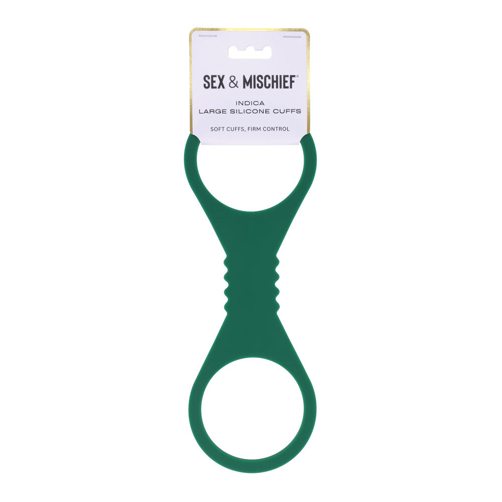 Sex & Mischief Indica Large Silicone Cuffs