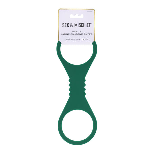 Sex & Mischief Indica Large Silicone Cuffs