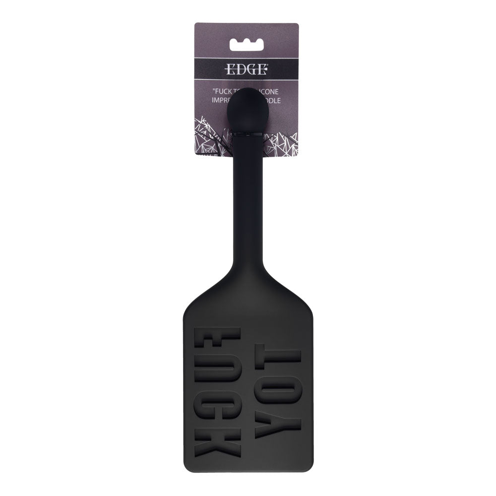 EDGE FUCK TOY Silicone Paddle