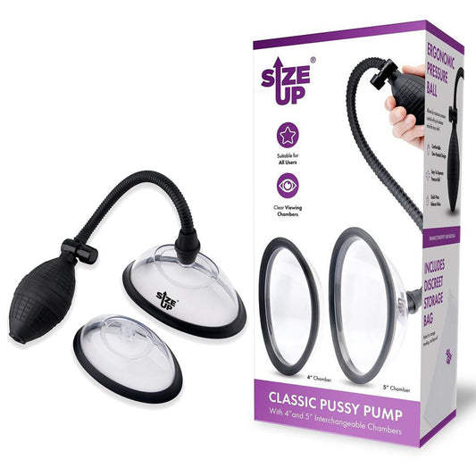 Size Up Classic Pussy Pump with 2 Chambers