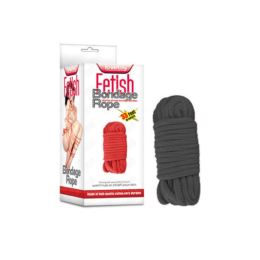 Fetish Bondage Rope Black